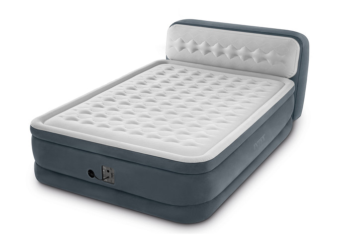 air bed with headboard