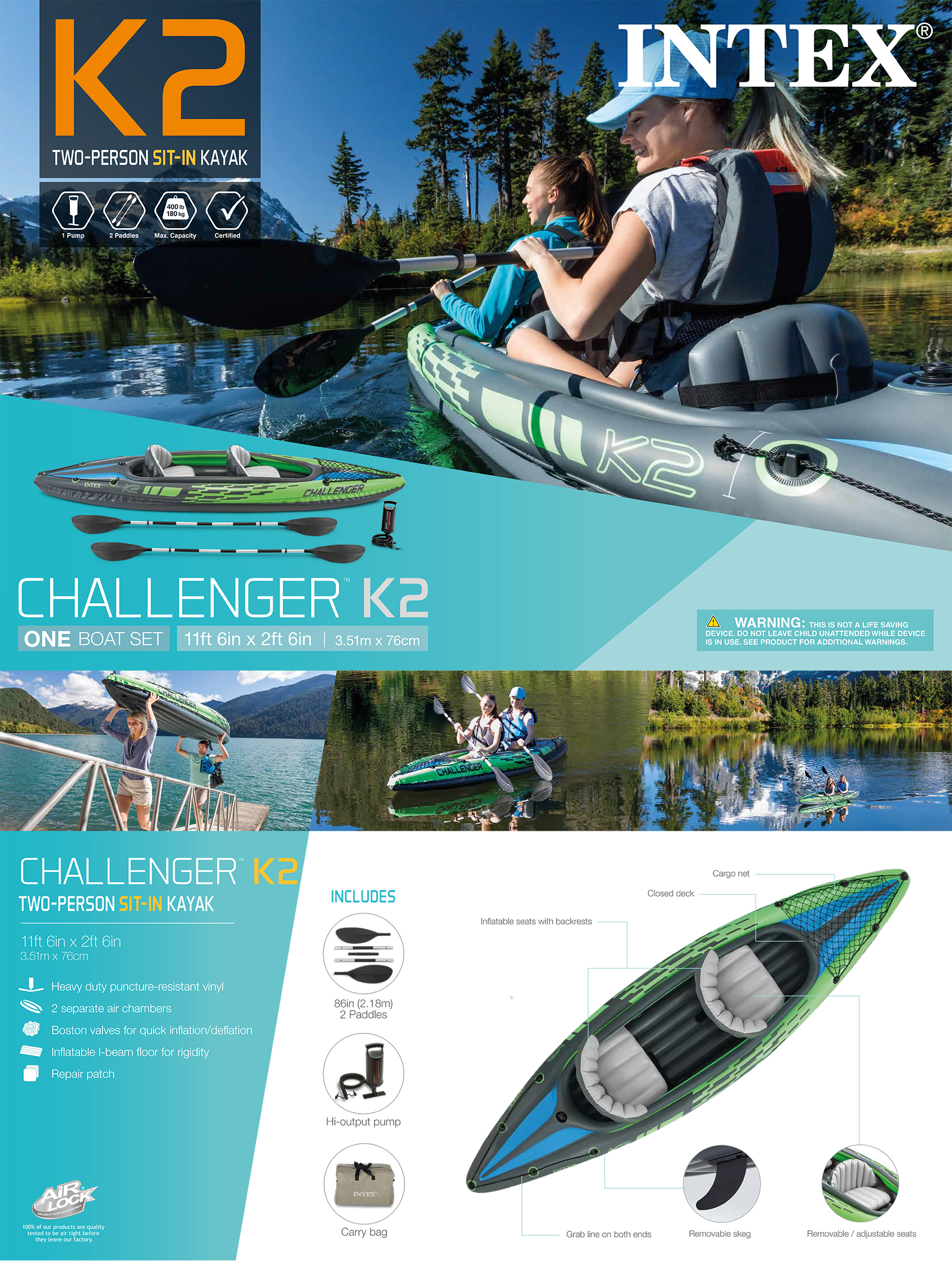 Challenger K2 Kayak