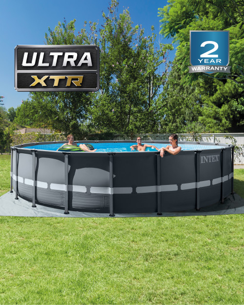 ぷーむ様 INTEX Ultra XTR® Frame Above Ground Pool w/ Sand Filter Pump