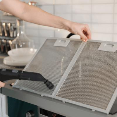 kitchen ventilation fan filter