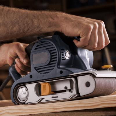 hand held belt sander