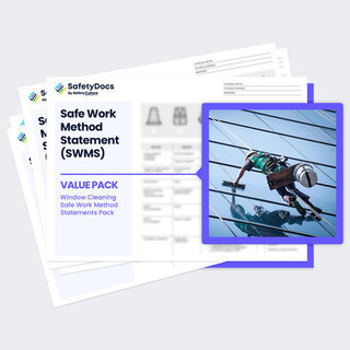 Window Cleaning Safe Work Method Statements Pack Mockup
