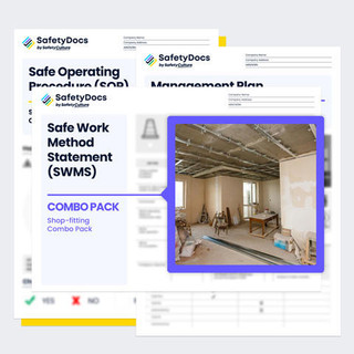 SafetyDocs by SafetyCulture Shop-fitting Combo Pack 