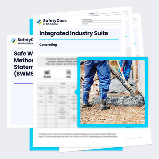 Integrated Industry Suite for Concreting Mockup