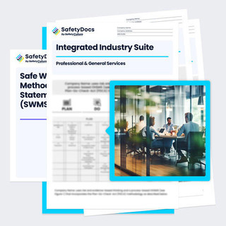 Integrated Industry Suite for Professional & General Services Mockup