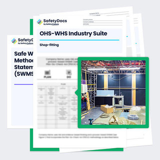 Shop-fitting OHS-WHS Industry Suite Mockup