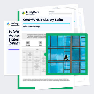 Window Cleaning OHS-WHS Industry Suite Mockup