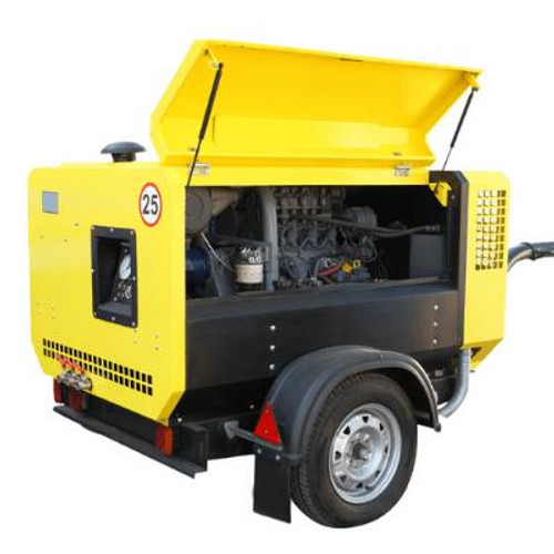 Picture  of a petrol/diesel air compressor