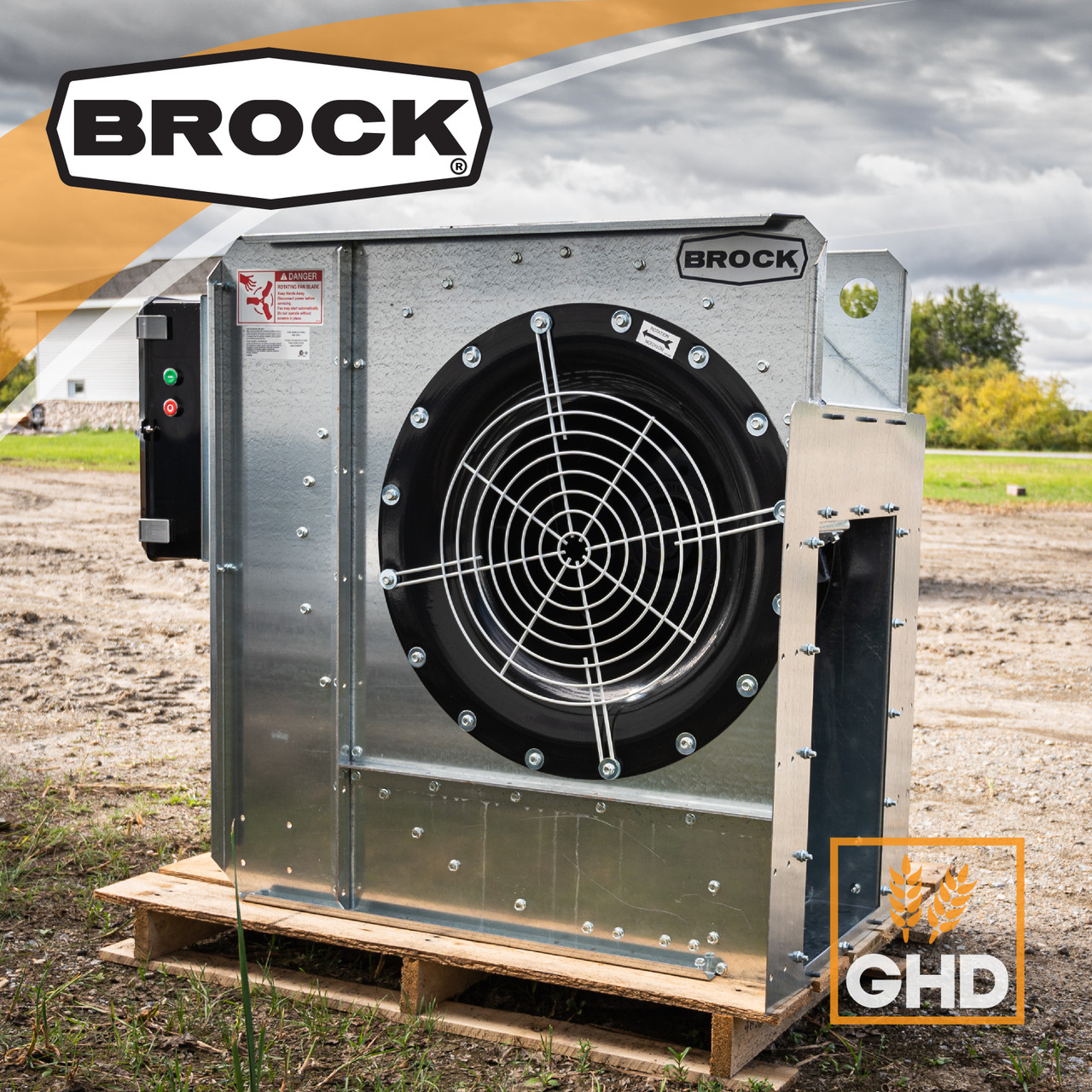 Brock Low Speed Centrifugal Fans