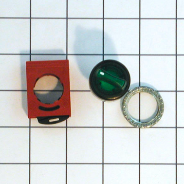 SWITCH - 2 POS SELECTOR, GREEN
