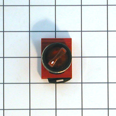 SWITCH - 3 POS SELECTOR, AMBER