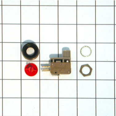 SWITCH - STOP, RED ROCKER, ON/OFF/ON