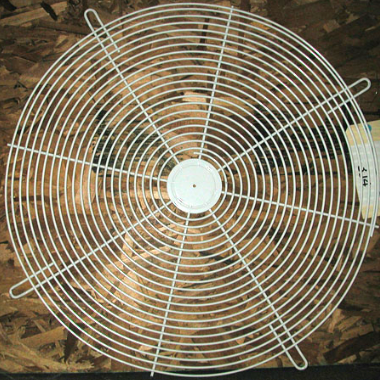 GUARD - 24" VA FAN, PAINTED WHT