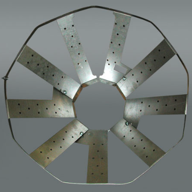 DIVERTER WELDMENT - 28" V.A HEAT