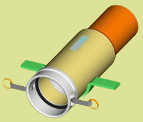 Telescope Female Camlock - 6"