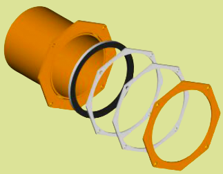 Output Tube Kit - 4"