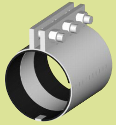 Compression Coupler Complete - 5"