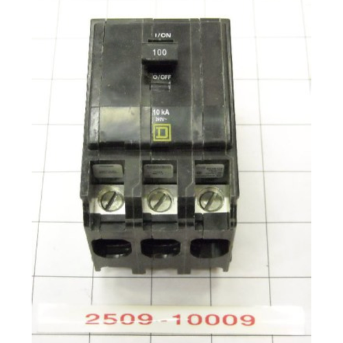 Circuit Breaker 100 Amp 3 Pole 240 Volt