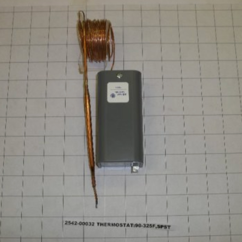 10ft Capilary Thermostat: 90-325F Single Pole Single Throw