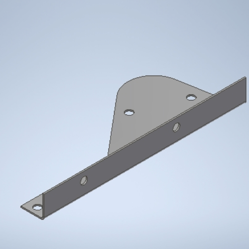 Angle Mount Plate - Right Bin