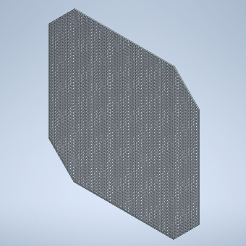 Vent-Variable Frequency Drive - Standard Cabinet Screen