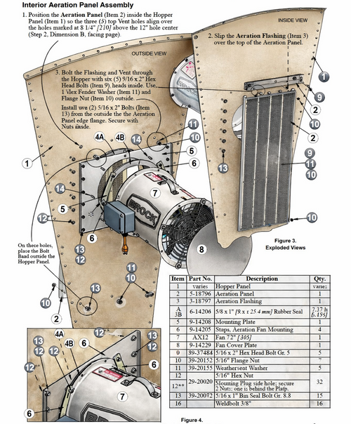 Brock Hopper Aeration Kit