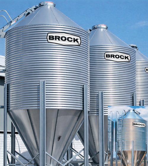 6'-9' Brock Hopper Feed Bins thumbnail