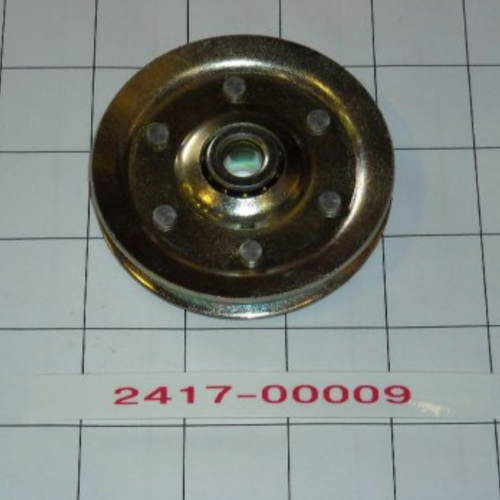 3in Dia. W/Clevis-Zinc Plate Pulley