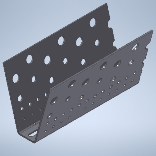 Short End-Burner Baffle
