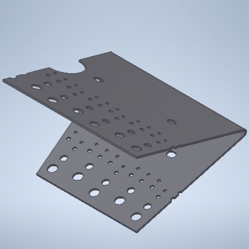 Right Hand Baffle - Outside Leg