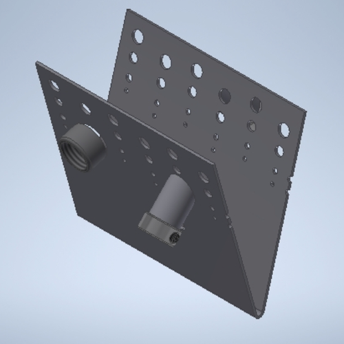 Baffle Weldment - Pilot 2