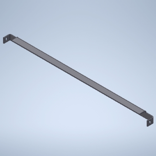 Plenum Floor Rear Support Brace