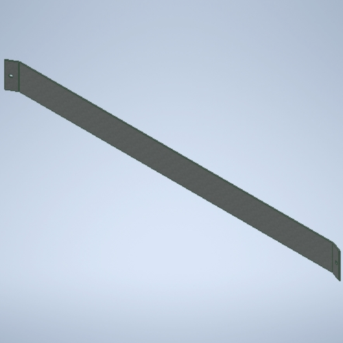 Diagonal-Return Air Duct Strap 1