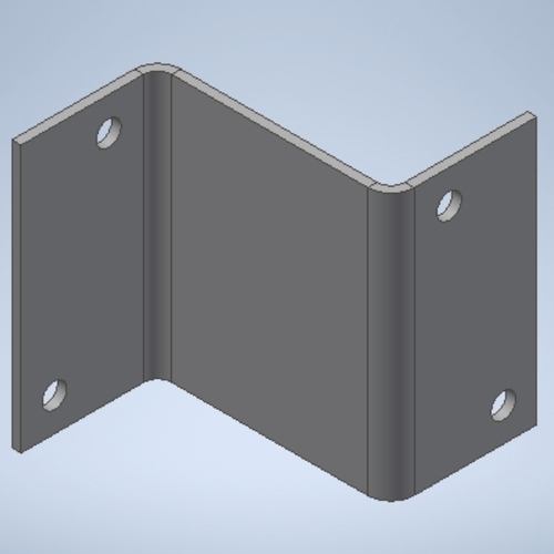 Left Hand Z Catwalk Bracket