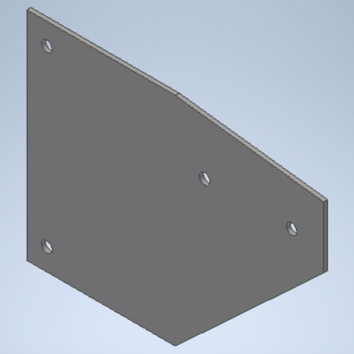 Bottom Rail - Catwalk Bracket