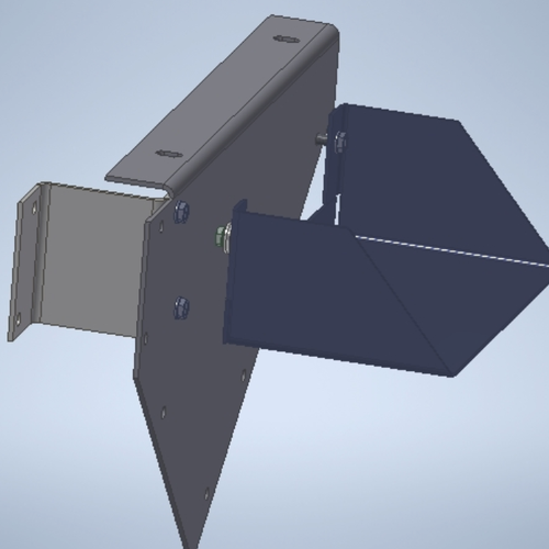 Left Hand Front Support Assembly