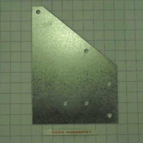 Top Galvanized Brace Garner Bin - Short