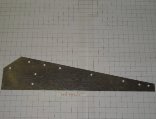 GB-Long Side At Bearing -Galv Brace