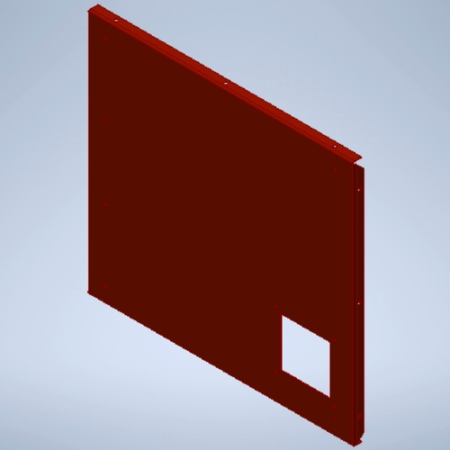 Lid-W/Top Grain Level Switch Opng-Drag Ld Cnvr