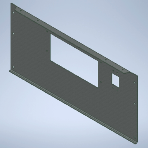 Piston-Trough Bottom Panel