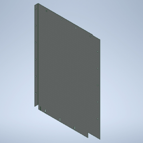 Panel-Right Hand Top/Left Hand Bottom-Air Return Duct