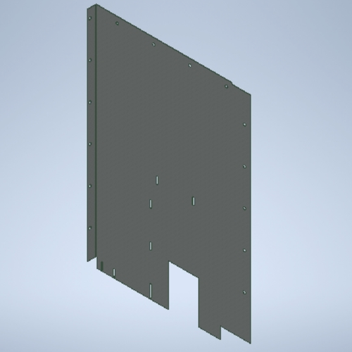 Panel-Left Hand Bot - Air Return Duct