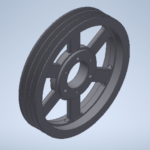 5V-13.2 x 3 Groove Sheave