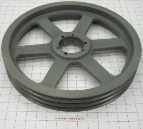 B-15.4in x 3 Groove-QD Auger Sheave