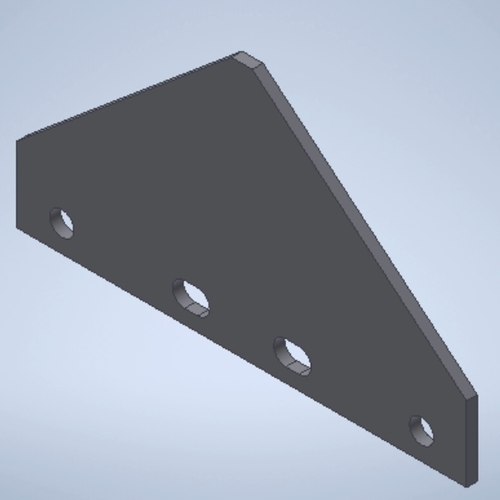 Attachment-Corner Brace Plate