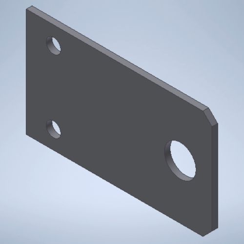 Plate-Inner Door Auxiliary Latch