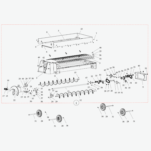 AGI Westfield MKX2 13-84 (2023) Basic Auger Parts Finder