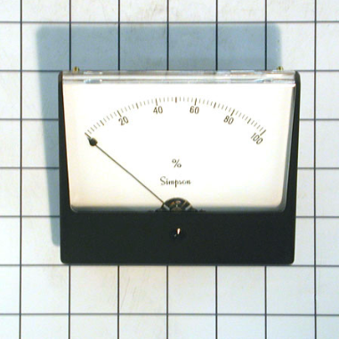 METER - 0/5VDC 0-100 PERCENT