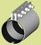 Compression Coupler - 6"