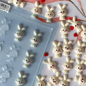 BWB Molds Easter Bunny Apliqué Molds (Code 206 |209|230|10219) 